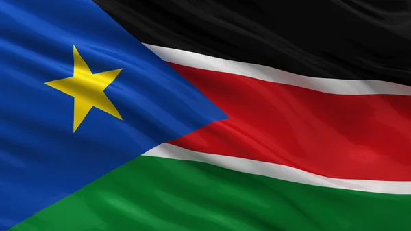 Flag of South Sudan — Stock Photo, Image