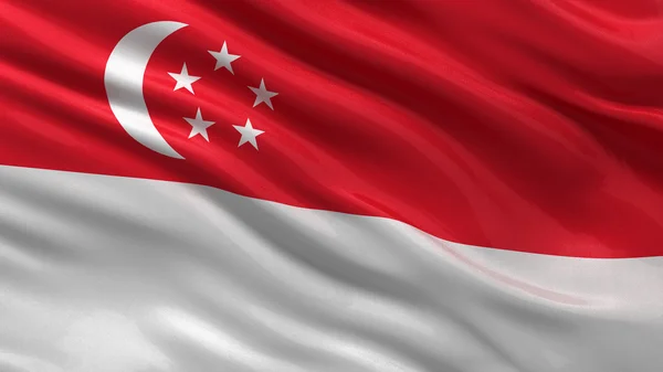 Flag of Singapore — Stock Photo, Image