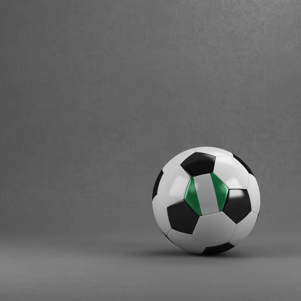 Nigeria pelota de fútbol — Foto de Stock