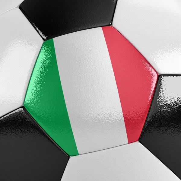 Футбольный мяч Италии — стоковое фото
