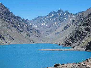 Şili 'de güzel bir yer Laguna del Inca