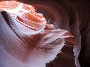 Antilop Kanyonu Navajo rezervasyonunuzu yaparken sayfa, Arizona Usa yakınındaki