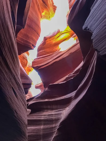 Antelope Canyon Navajo Reservation Page Arizona Usa — Stock Photo, Image