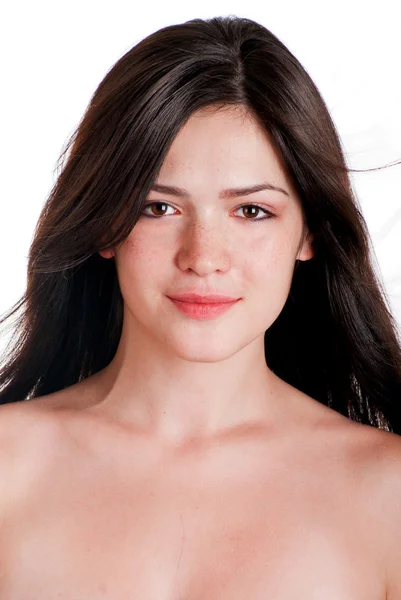 Beautiful brunette woman — Stock Photo, Image