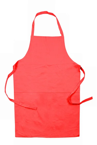 Female apron isolated on white background — Stock Photo, Image