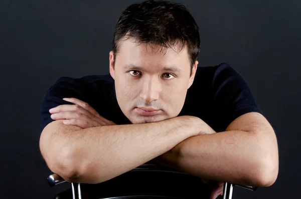 Portrait of handsome young man — Stock Photo, Image