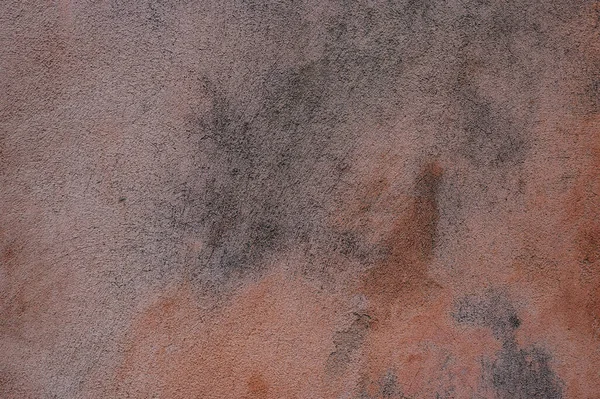 Textuur Achtergrond Van Oude Muur Met Schilferende Gips Gekleurde Vlekken — Stockfoto