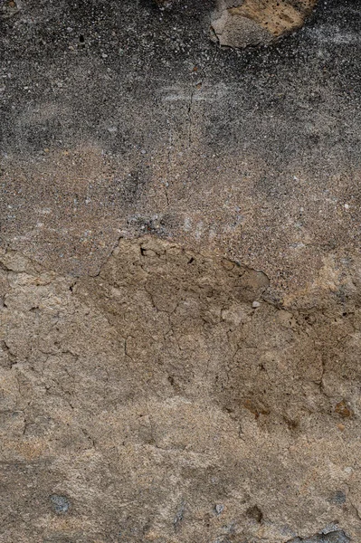 Textuur Achtergrond Van Oude Muur Met Schilferende Gips Gekleurde Vlekken — Stockfoto