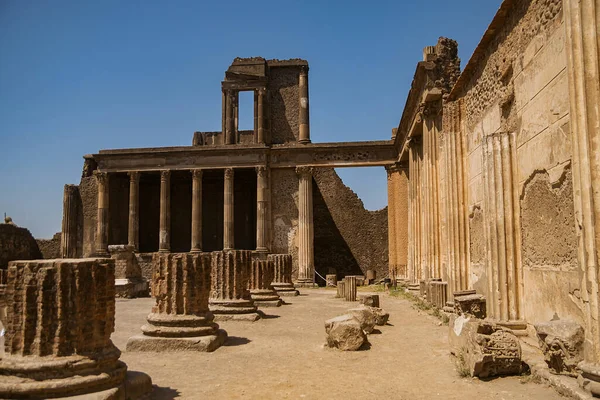 Pompeii Talya Antik Şehir Romulus Remus Evi Avrupa Nın Tarihi — Stok fotoğraf