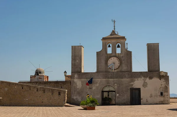 July 2022 Naples Italy Sant Elmo Castle Medieval Fortress Located — 图库照片