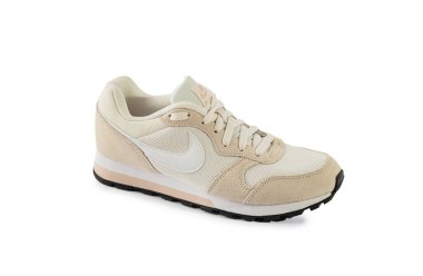July 24, 2022 - Salerno, Italy. The comfortable shoes of Nike MD Runner 2 (749869-011) are the perfect choice for any everyday outfit. Put them on and go for a walk, work or explore new places.