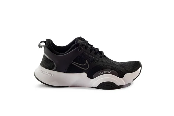 July 2022 Salerno Italy Nike Superrep Shoes Black White Lightweight — 图库照片