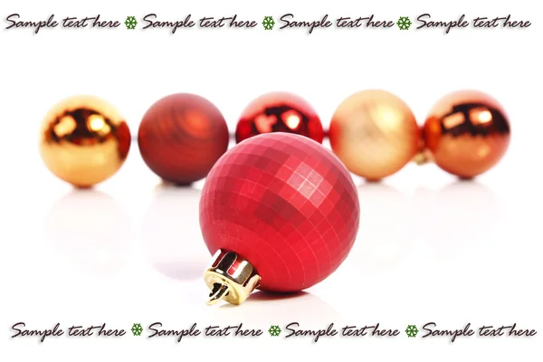 Christmas balls — Stock Photo, Image