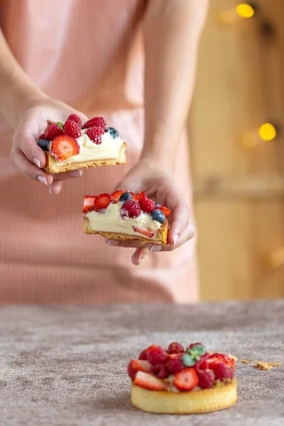 Meyveli kek, lezzetli tart..