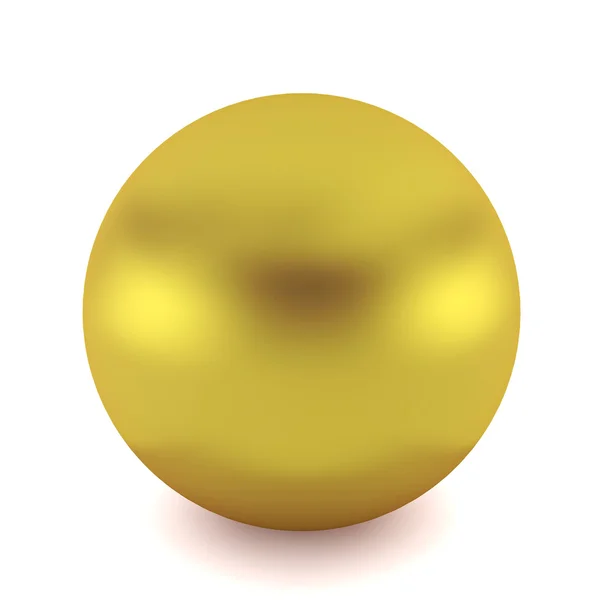 Golden ball — Stock Photo, Image