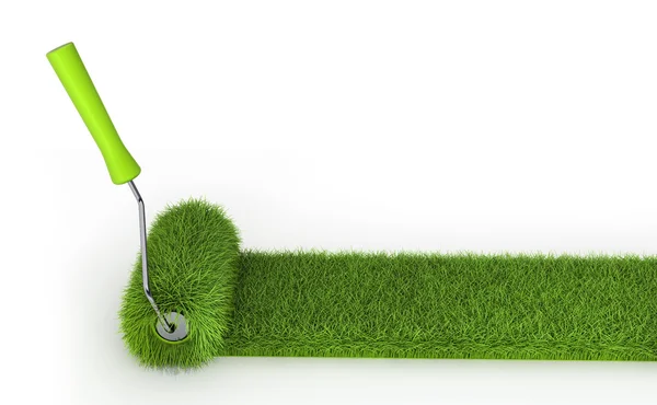 Grass roller — Stock Photo, Image