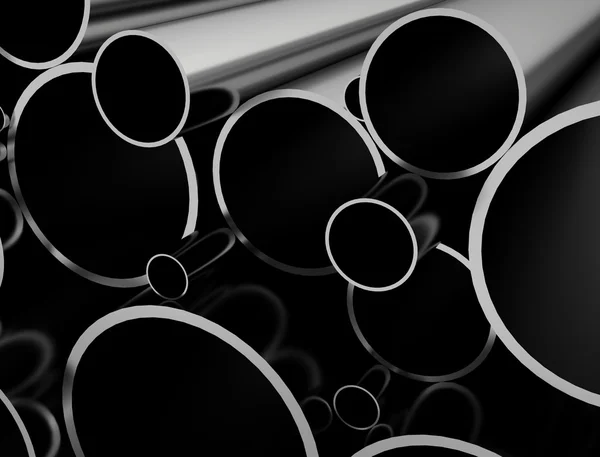 Metal tubes — Stock Photo, Image