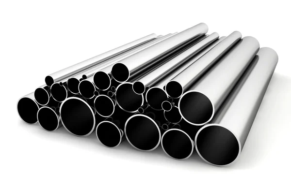 Metal tubes — Stock Photo, Image