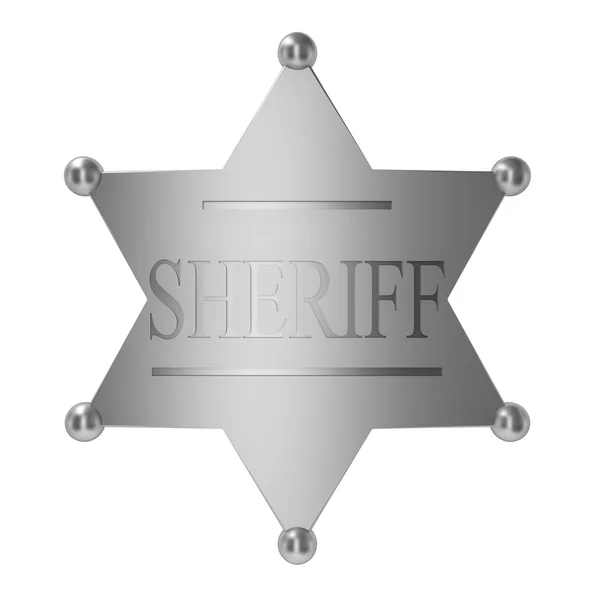 Sherif Badge — Stok Foto