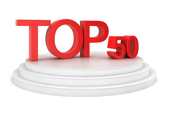 Top 50 — Zdjęcie stockowe