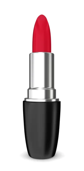 Lápiz labial rojo — Foto de Stock