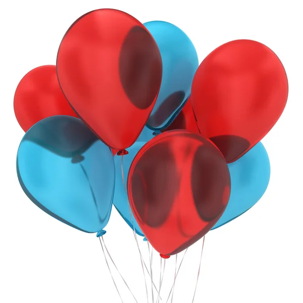 Bunch of balloons — Stock Photo, Image