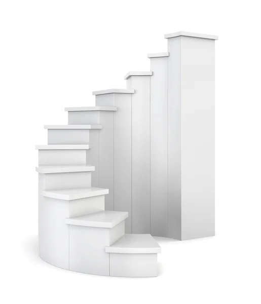 Spiraal ladder — Stockfoto