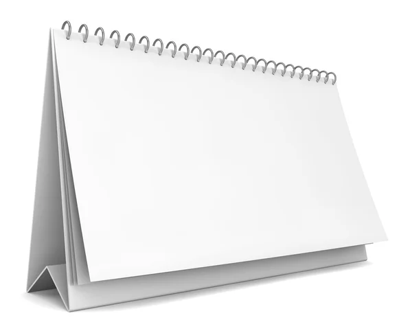 Blank calendar — Stock Photo, Image