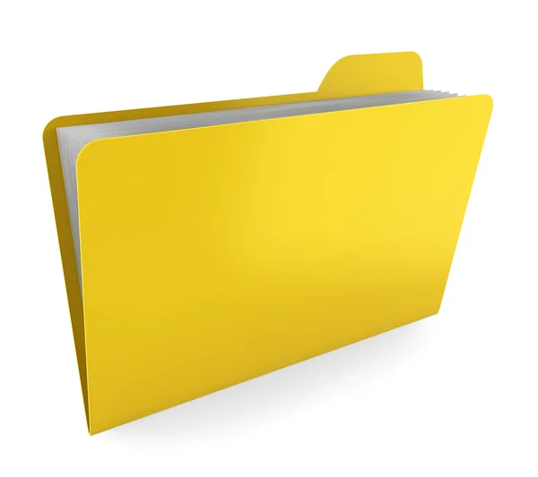 Folder with files — Stock Photo, Image