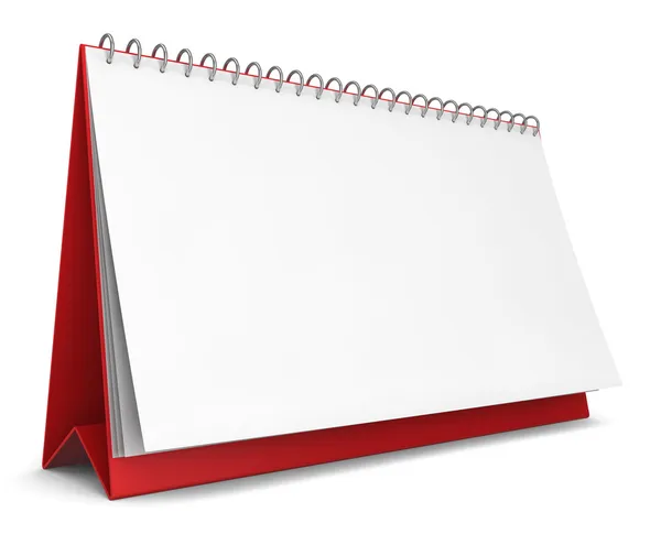 Blank calendar — Stock Photo, Image