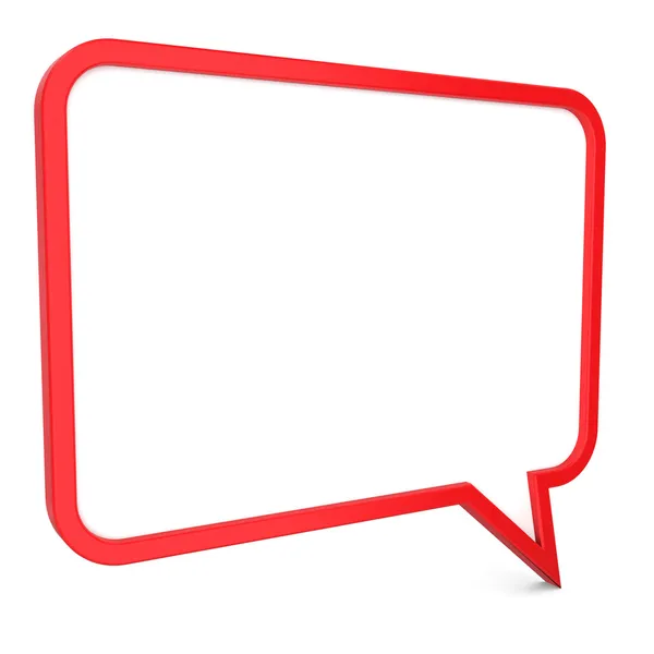 Speech bubble — Stock Photo, Image