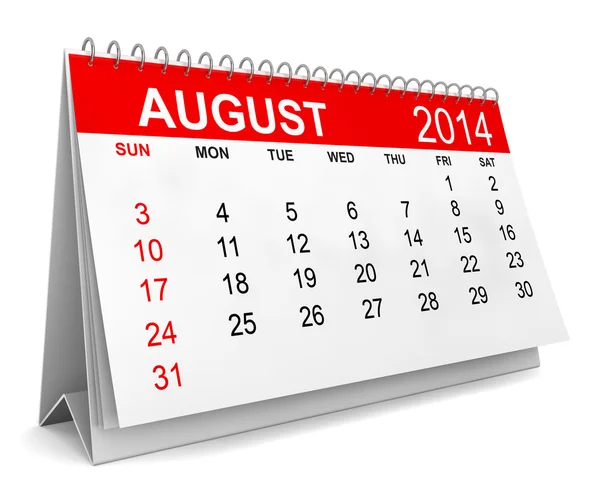 2014 Calendar — Stock Photo, Image