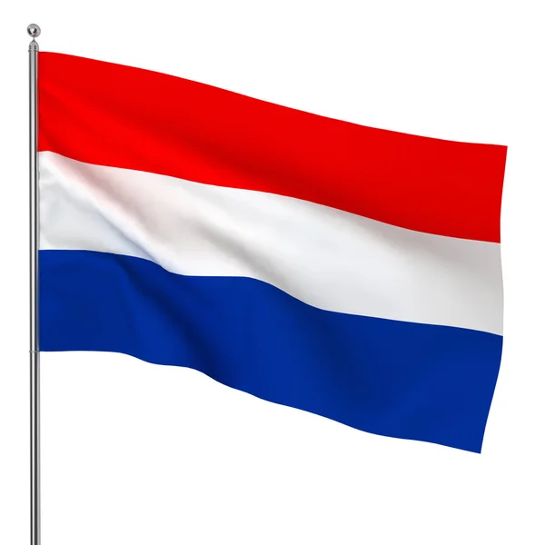 Nederlandse vlag — Stockfoto