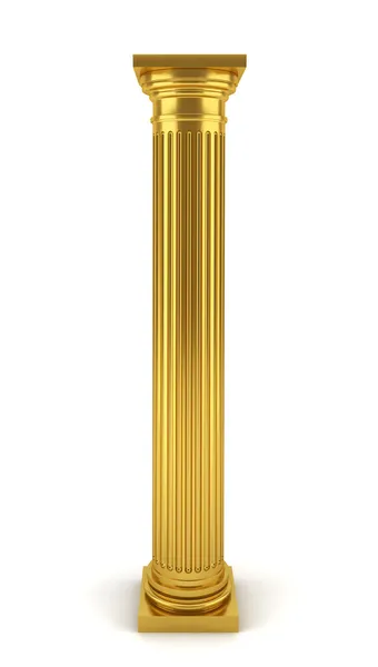 Золотая колонна — стоковое фото