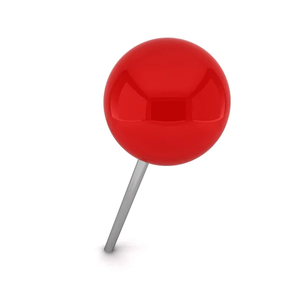 Rode pin — Stockfoto