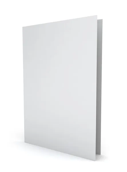 Blank paper folder — Stock Photo, Image