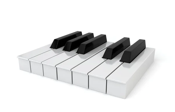 Piano keyboard — Stockfoto