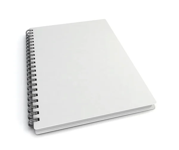 Caderno em branco — Fotografia de Stock