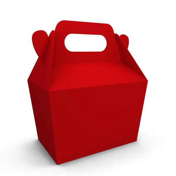 Blank food box — Stock Photo, Image