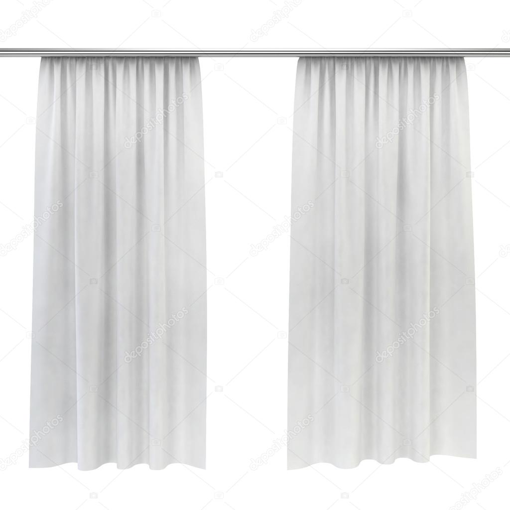 White curtains — Stock Photo © montego #46935899