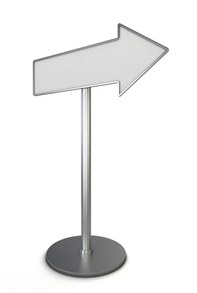 Blanko-Schild — Stockfoto