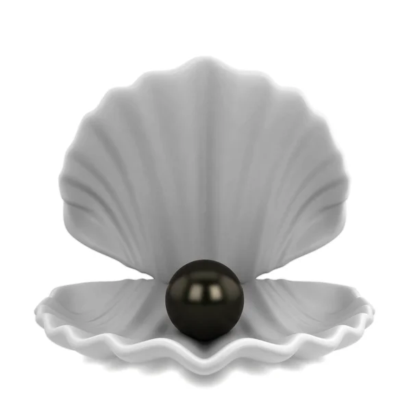 Pearl seashell belül — Stock Fotó