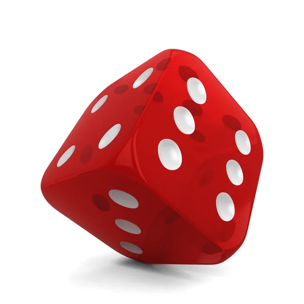 Single dice — Stock Photo, Image