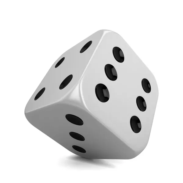 Single dice — Stock Photo, Image