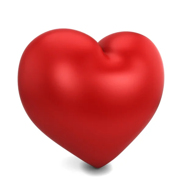 Cuore rosso — Foto Stock