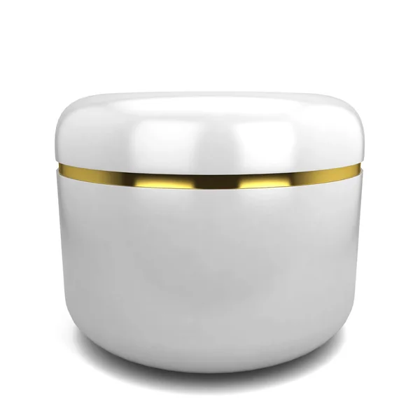 Cosmetic jar — Stock Photo, Image