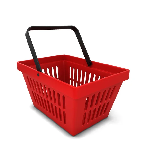 Red basket — Stock Photo, Image