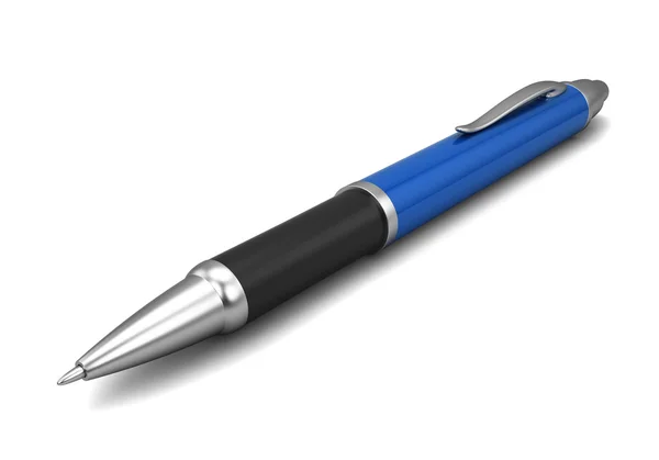 Blue pen — Stock Photo, Image