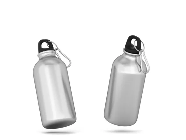 Short Sport Bottle Illustration Isolated White Background — Stock Photo, Image