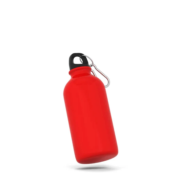 Short Sport Bottle Illustration Isolated White Background — Stock Photo, Image